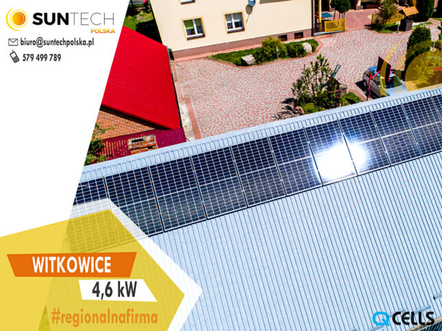 Instalacja fotowoltaiczna - Suntech Polska