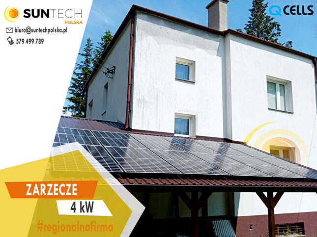 Instalacja fotowoltaiczna - Suntech Polska