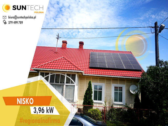 Instalacja fotowoltaiczna - Suntech Polska